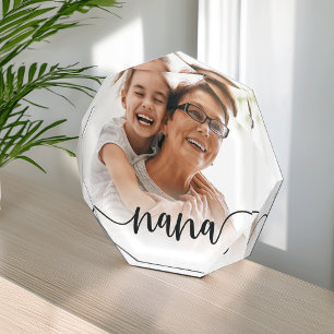 Nana   Grandma Script Overlay Photo Block