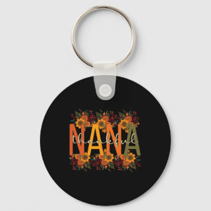 Nana Grandmother Thanksgiving Nana Grandma Key Ring