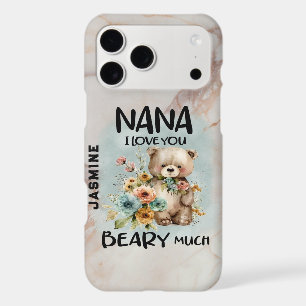Nana I Love You Beary Much - Personalised Name