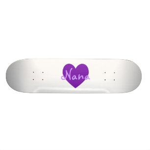 Nana in Purple Skateboard