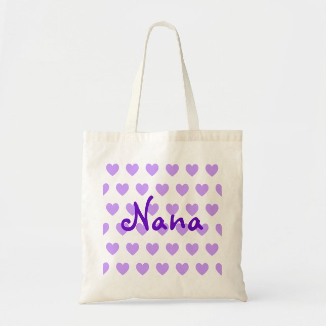 Nana in Purple Tote Bag (Front)