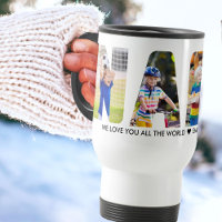 NANA Letter Cutout 4 Photo Collage Grandkids Names