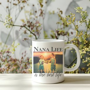 Nana Life Best Life Custom Photo  Coffee Mug
