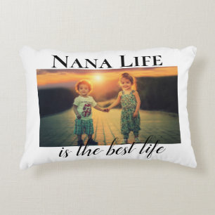 Nana Life Best Life Custom Photo Decorative Cushion