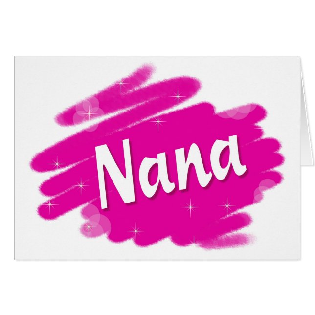 Nana Loves Pink (Front Horizontal)