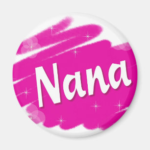 Nana Loves Pink Magnet