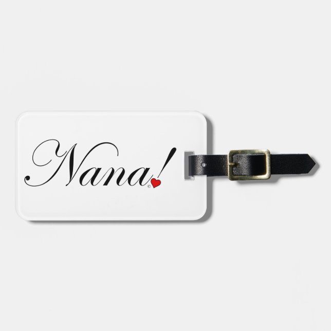 Nana! Luggage Tag (Front Horizontal)