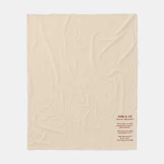 Nana & Me Cuddle Blanket
