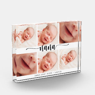 Nana Mother’s Day Photo Collage Photo Block