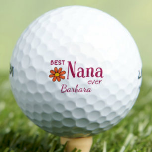 Nana Mother's Day - Best Mom Ever Custom Name Gift Golf Balls