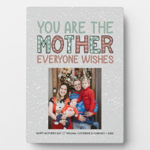 Nana Mother's Day Grandchildren Photo Plaque