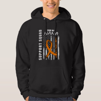 Nana Multiple Sclerosis Awareness Flag Supporter P Hoodie