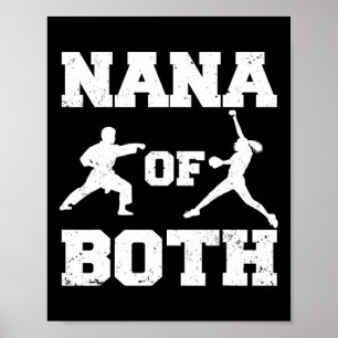 Nana Of Both Funny Softll And Karate Nana  Poster