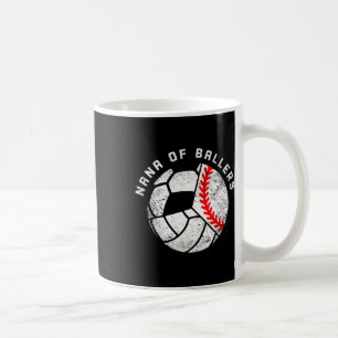 Nana Of Byllers Funny Bysebyll Volleybyll Soccer N Coffee Mug