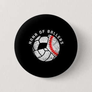 Nana Of Llers Funny Sell Volleyll Soccer Nana 6 Cm Round Badge