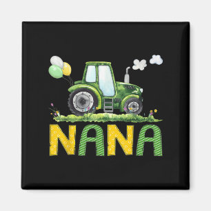 Nana Of The Birthday Boy Tractor Farm Truck Matchi Magnet