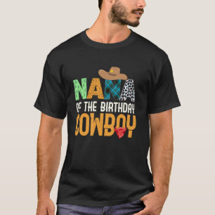 Nana of the Birthday Cowboy Western Fun Halloween T-Shirt