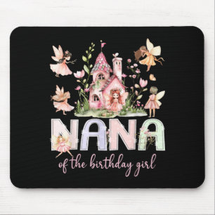 Nana of The Birthday Girl Fairy Magical Family Mouse Pad