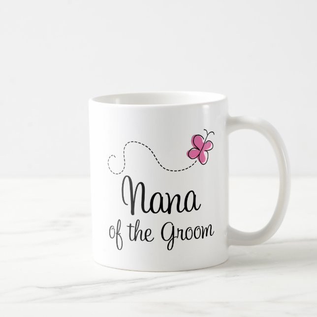 Nana of the Groom Tote Bag Coffee Mug (Right)