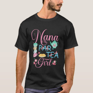 Nana of The Par Tea Girl Time to Par Tea Matching T-Shirt