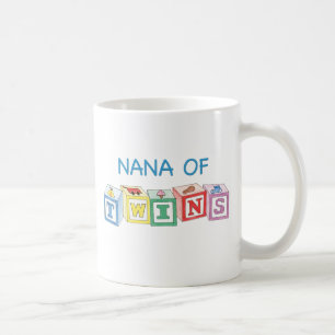 Nana of Twins Blocks Coffee Mug