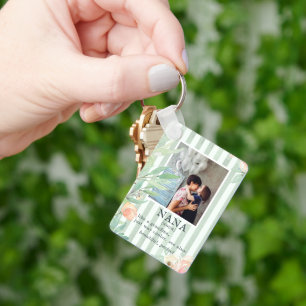 Nana   Personalised Photo Keyring