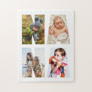 Nana Photo Collage Keepsake  Jigsaw Puzzle