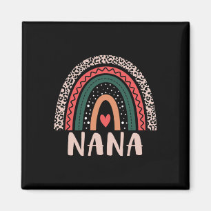 Nana Rainbow Grandma Grandmother Women Mothers Day Magnet
