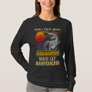 Nana Rex Dinosaurs Mummy Saurus T-Shirt