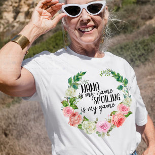 Nana Shirt for Mothers Day Gift for Grandma
