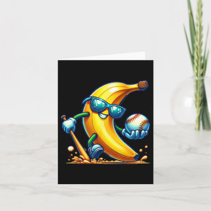 Nana Sungles Face Funny Fruit Cool Nana Card