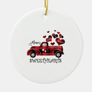 Nana Sweethearts Truck Mike Vivian Lily Christian Ceramic Ornament