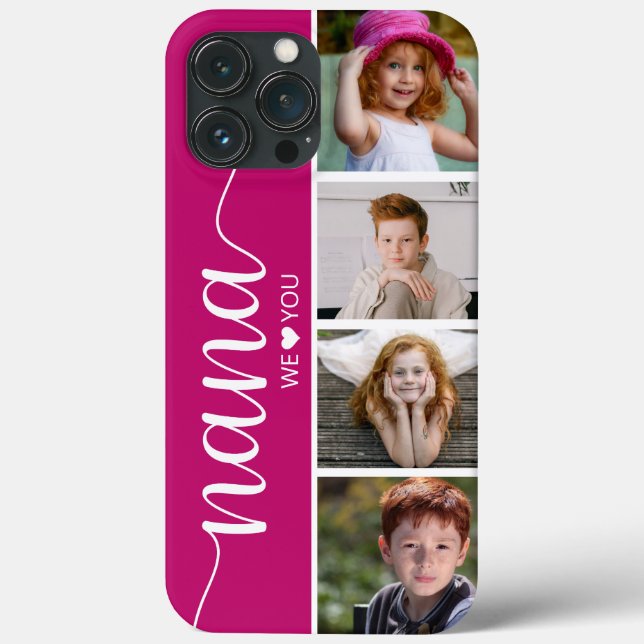Nana We Love You Photo Case-Mate iPhone Case (Back)