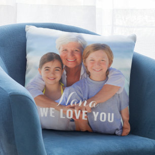 Nana We Love You Photo Keepsake Cushion