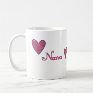 Nana with Hearts Coffee Mug