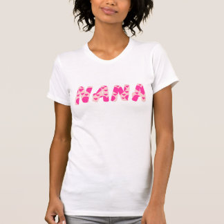 Nana With Hot Pink Hearts Inside Women's Tee
