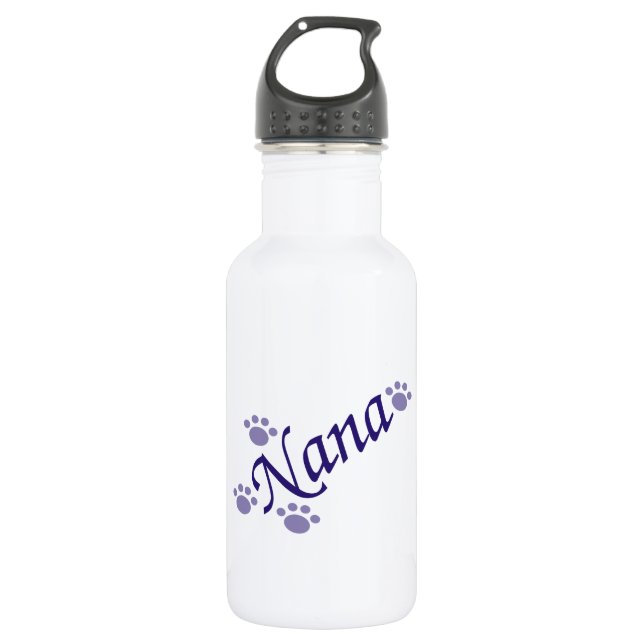 Nana With Paws 532 Ml Water Bottle (Front)