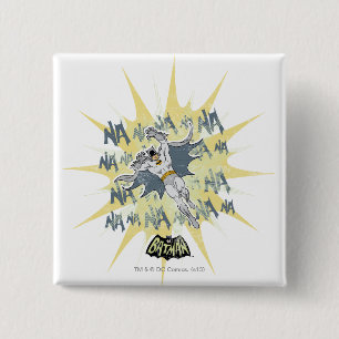 NANANANANANA Batman Graphic 15 Cm Square Badge