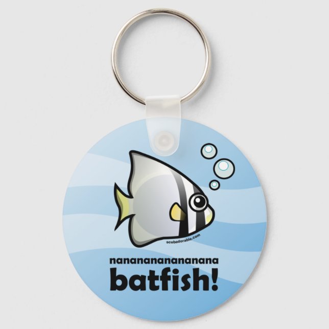 nananananananana Batfish! Key Ring (Front)