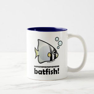 nananananananana Batfish! Two-Tone Coffee Mug