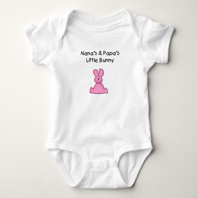Nana's and Papa's Little Bunny T-shirts and Gifts (Front)