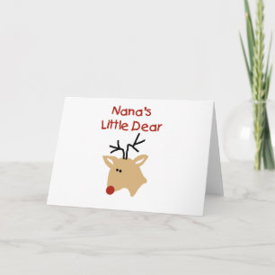 Nana's Dear Tshirts and Gifts Holiday Card