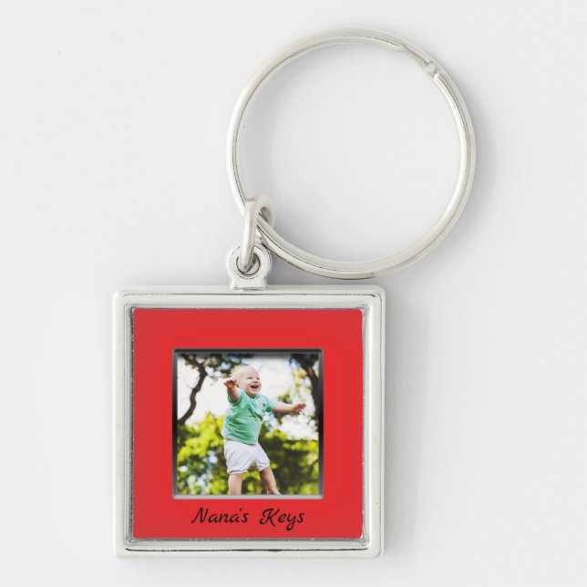 Nana's Key Photo Keychain (Front)