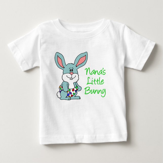 Nana's Little Bunny Baby T-Shirt (Front)