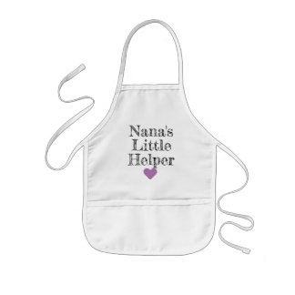 Nana's Little Helper Grandkids Kids' Apron