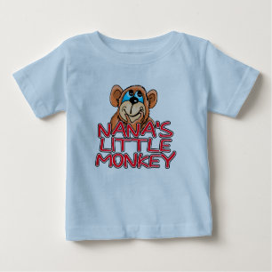Nana's Little Monkey Baby T-Shirt