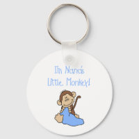 Nana's Little Monkey - Blue Tshirts and Gifts