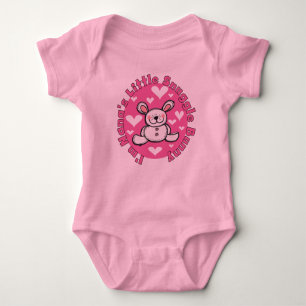 Nana's Little Snuggle Bunny Baby Bodysuit