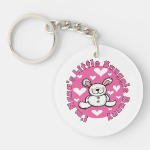 Nana's Little Snuggle Bunny Key Ring