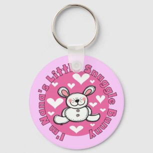 Nana's Little Snuggle Bunny Key Ring